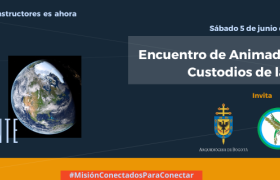 Banner Encuentro Custodios de la Creacion